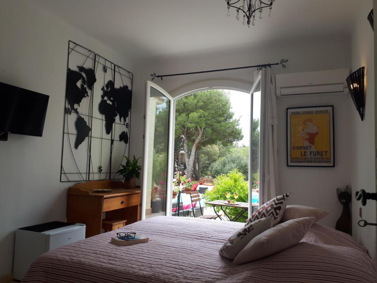La Couloumine Otel Salses-le-Chateau Dış mekan fotoğraf