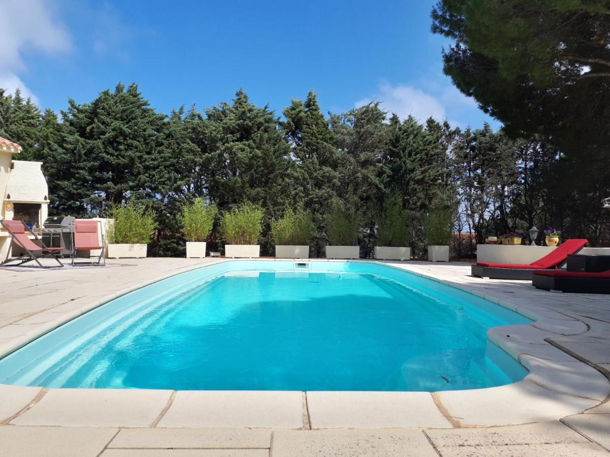 La Couloumine Otel Salses-le-Chateau Dış mekan fotoğraf