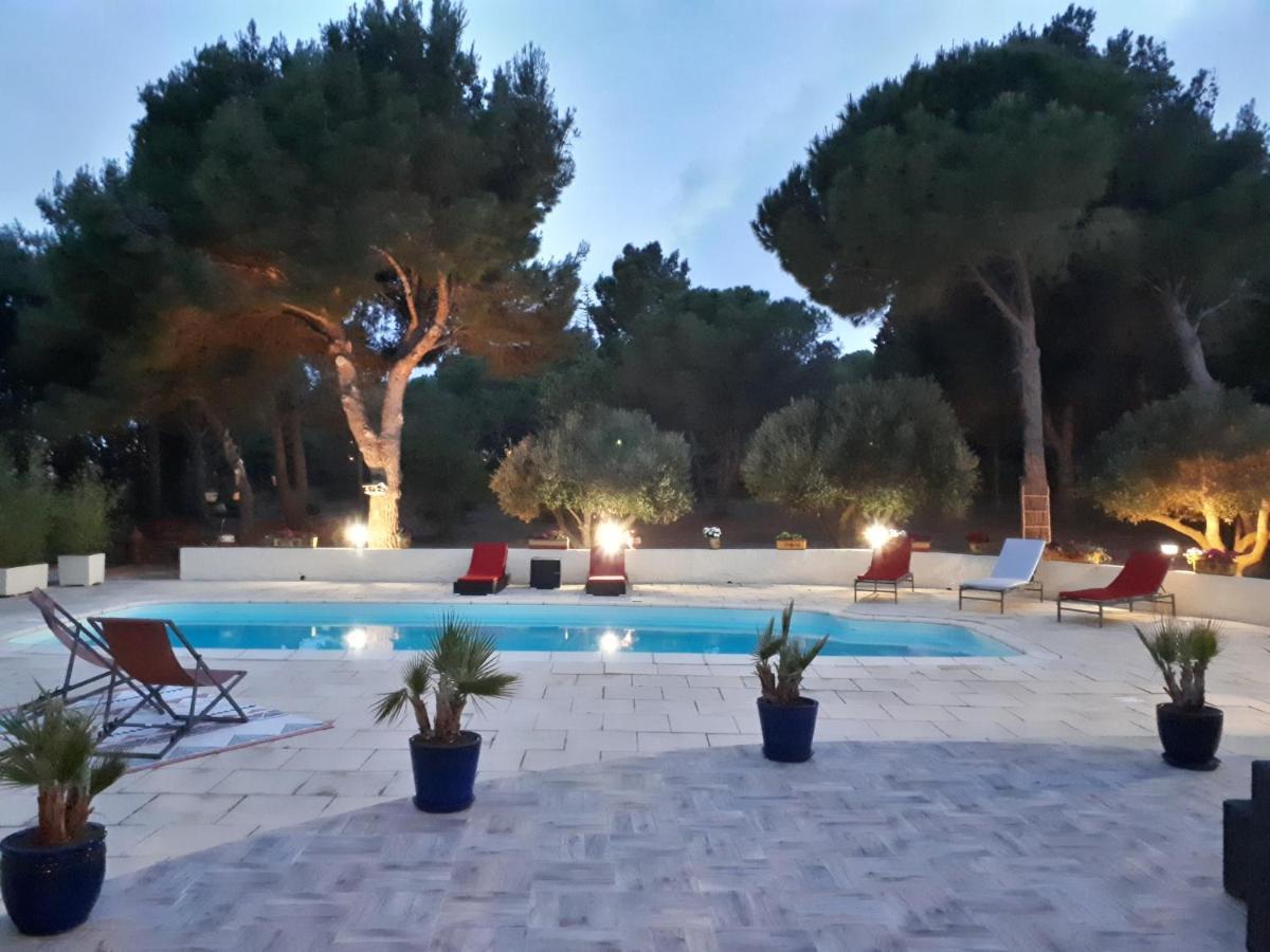 La Couloumine Otel Salses-le-Chateau Dış mekan fotoğraf